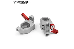 Vanquish Silver Aluminium Wraith Steering Hub Set image 23235