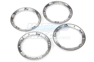 Area RC Silver Aluminium DBXL Beadlock Set image 23404