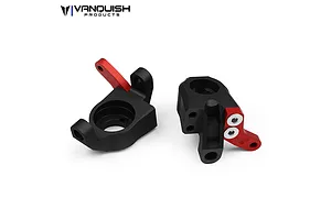Vanquish Black Aluminium Wraith Steering Hubs (Knuckles) 2Pcs image 23471