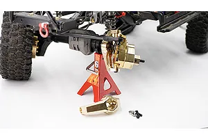 Yeah Racing TRX-4 High Mass Brass Left & Right Portal Drive Caster Blocks image 23521