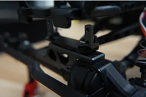 Yeah Racing Wraith Aluminium Grey Servo Mounts image 23556