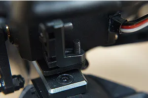 Yeah Racing Wraith Aluminium Grey Servo Mounts image 23557