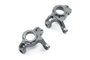 Yeah Racing Wraith Aluminium Grey Steering Hubs (Knuckles) 2Pcs