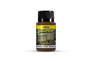 Vallejo Brown Splash Mud Weathering Effects Paint 40ml