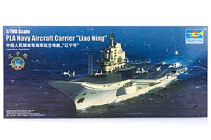 Trumpeter 1/700 PLA Navy "Liao Ning" Aircraft Carrier Plastic Model Kit image 23835