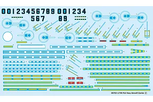 Trumpeter 1/700 PLA Navy "Liao Ning" Aircraft Carrier Plastic Model Kit image 23838