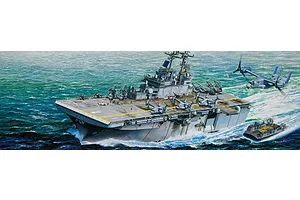 Trumpeter 1/350 USS Wasp LHD-1 Aircraft Carrier Plastic Model Kit image 23851