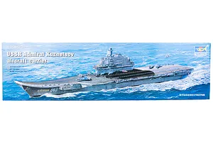 Trumpeter 1/350 USSR Admiral Kuznetsov Aircraft Carrier Plastic Model Kit image 23876