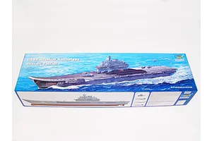 Trumpeter 1/350 USSR Admiral Kuznetsov Aircraft Carrier Plastic Model Kit image 23878