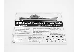 Trumpeter 1/350 USSR Admiral Kuznetsov Aircraft Carrier Plastic Model Kit image 23888