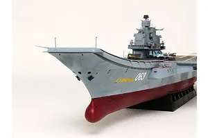 Trumpeter 1/350 USSR Admiral Kuznetsov Aircraft Carrier Plastic Model Kit image 23894