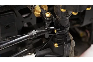 Yeah Racing TRX-4 Black Aluminium Front & Rear Suspension Link Axle Mount Set image 24015