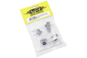 Yeah Racing TRX-4 Black Aluminium Front & Rear Suspension Link Axle Mount Set image 24016