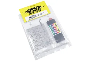 Yeah Racing 1/10 Red Safety Seat Belt Accessory image 24032