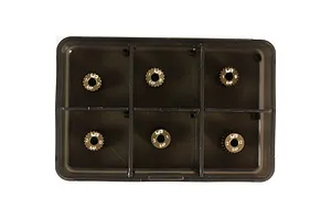 Yeah Racing Hard Coated Aluminium 23T, 24T, 25T, 26T, 27T, 28T 64dp Pinion Gear Set 6Pcs image 24133