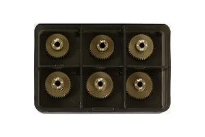 Yeah Racing Hard Coated Aluminium 41T, 42T, 43T, 44T, 45T, 46T 64dp Pinion Gear Set 6Pcs image 24142