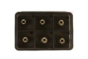 Yeah Racing Hard Coated Aluminium 15T, 16T, 17T, 18T, 19T, 20T 48dp/0.5Mod Pinion Gear Set 6Pcs image 24145