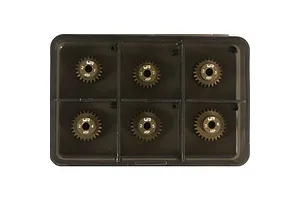 Yeah Racing Hard Coated Aluminium 21T, 22T, 23T, 24T, 25T, 26T 48dp/0.5Mod Pinion Gear Set 6Pcs image 24148