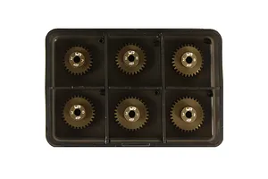 Yeah Racing Hard Coated Aluminium 27T, 28T, 29T, 30T, 31T, 32T 48dp/0.5Mod Pinion Gear Set 6Pcs image 24151