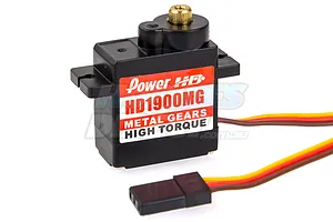 Power HD Micro 1900MG 1.5kg Metal Geared Servo image 24227