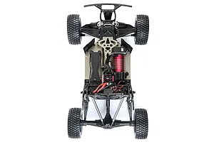 Losi Super Baja Rey RC Short Course Truck Electric Brushless 4WD 1/6 Scale RTR - Black image 24245