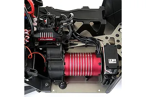 Losi Super Baja Rey RC Short Course Truck Electric Brushless 4WD 1/6 Scale RTR - Black image 24246