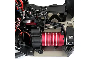 Losi Super Baja Rey RC Short Course Truck Electric Brushless 4WD 1/6 Scale RTR - Red image 24260