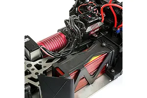 Losi Super Baja Rey RC Short Course Truck Electric Brushless 4WD 1/6 Scale RTR - Red image 24261