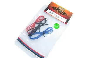 Yeah Racing 20AWG Red, Black and Blue Silicone Wire 600mm w/ Shrink Wrap image 24423