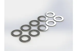 ARRMA 6x10x0.5mm Steel Washers 10Pcs image 24461