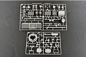 Trumpeter 1/16 U.S. Abrams M1A1 Aim Main Battle Tank Scaled Plastic Model Kit w/ Australian Decals image 24580