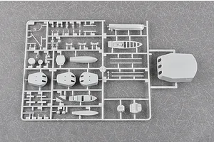 Trumpeter 1/200 HMS Nelson 1944 Battleship Plastic Model Kit image 24601