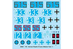 Trumpeter 1/16 German Pzkpfw IV Ausf.J Tank Scaled Plastic Model Kit image 24631