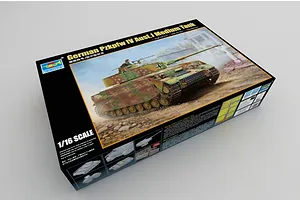 Trumpeter 1/16 German Pzkpfw IV Ausf.J Tank Scaled Plastic Model Kit image 24632