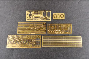 Trumpeter 1/200 HMS Rodney Battleship Plastic Model Kit image 24638