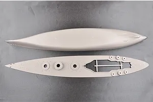 Trumpeter 1/200 HMS Rodney Battleship Plastic Model Kit image 24639