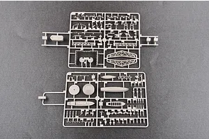 Trumpeter 1/200 HMS Rodney Battleship Plastic Model Kit image 24641