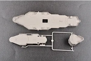 Trumpeter 1/200 HMS Rodney Battleship Plastic Model Kit image 24645