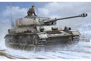 Trumpeter 1/16 German Pz.Beob.Wg.IV Ausf.J Tank Scaled Plastic Model Kit image 24659