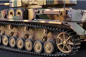 Trumpeter 1/16 German Pz.Beob.Wg.IV Ausf.J Tank Scaled Plastic Model Kit image 24665