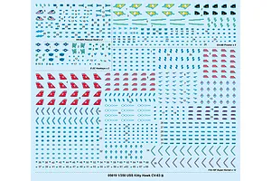 Trumpeter 1/350 USS Kitty Hawk CV-63 Aircraft Carrier Plastic Model Kit image 24719