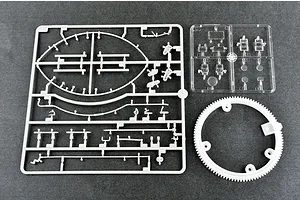 Trumpeter 1/16 Russian T-72B Main Battle Tank Scaled Plastic Model Kit image 24769