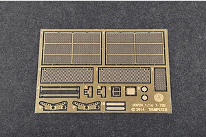 Trumpeter 1/16 Russian T-72B Main Battle Tank Scaled Plastic Model Kit image 24771