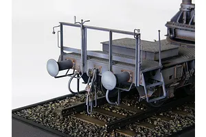 Trumpeter 1/35 German Morser Karl Great 040/041 Self-Propelled w/ Railway Transport Carrier Gun Scaled Plastic Model Kit image 24789