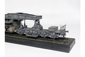 Trumpeter 1/35 German Morser Karl Great 040/041 Self-Propelled w/ Railway Transport Carrier Gun Scaled Plastic Model Kit image 24793