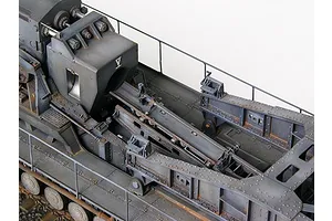 Trumpeter 1/35 German Morser Karl Great 040/041 Self-Propelled w/ Railway Transport Carrier Gun Scaled Plastic Model Kit image 24796