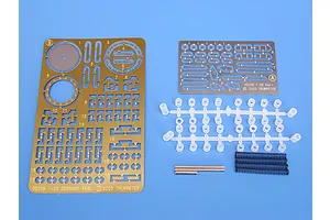 Trumpeter 1/35 German Morser Karl Great 040/041 Self-Propelled w/ Railway Transport Carrier Gun Scaled Plastic Model Kit image 24817