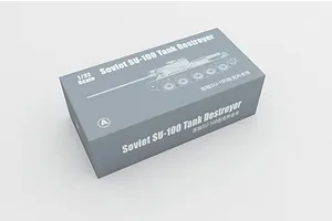 Trumpeter 1/16 Soviet SU-100 Tank Destroyer Scaled Plastic Model Kit image 24823