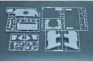 Trumpeter 1/16 Soviet SU-100 Tank Destroyer Scaled Plastic Model Kit image 24832