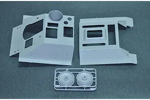 Trumpeter 1/16 Soviet SU-100 Tank Destroyer Scaled Plastic Model Kit image 24833